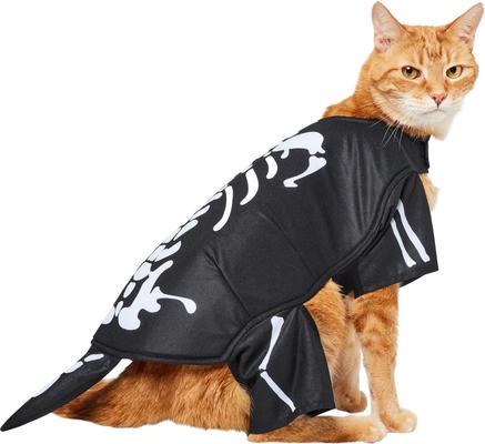 Show full view: Frisco Glow in the Dark Skeleton Dog & Cat Costume, Medium slide 3 of 9