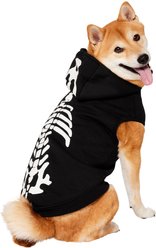 Frisco Glow in the Dark Skeleton Dog & Cat Hoodie Costume, Large