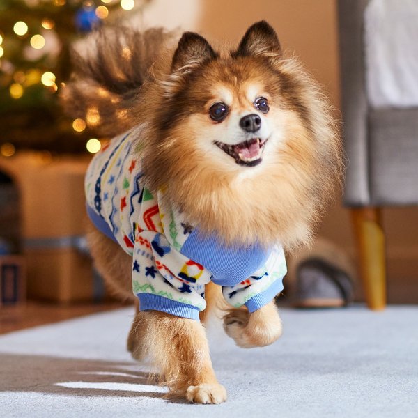 Show full view: Frisco Gnome Fair Isle Dog & Cat Hoodie, Medium slide 8 of 12
