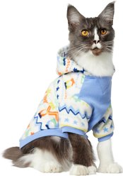 Frisco Gnome Fair Isle Dog & Cat Hoodie, Small