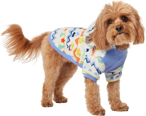 Show full view: Frisco Gnome Fair Isle Dog & Cat Hoodie, Small slide 2 of 12