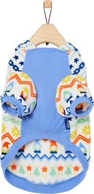 Show full view: Frisco Gnome Fair Isle Dog & Cat Hoodie, Small slide 5 of 12