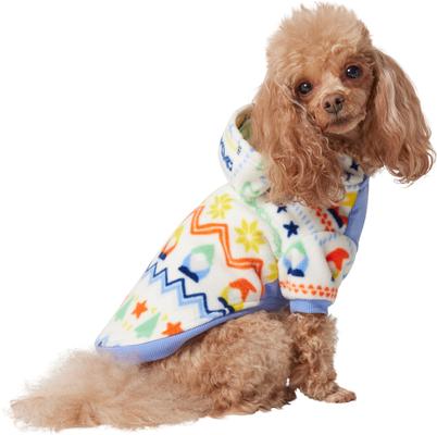 Show full view: Frisco Gnome Fair Isle Dog & Cat Hoodie, X-Small slide 2 of 12