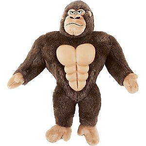 Frisco Gorilla Muscle Plush Squeaky Dog Toy, Medium/Large