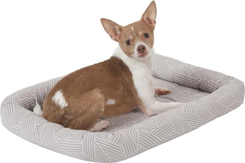 Show full view: Frisco Gray Basket Weave Dog Crate Mat, 24-in slide 4 of 8