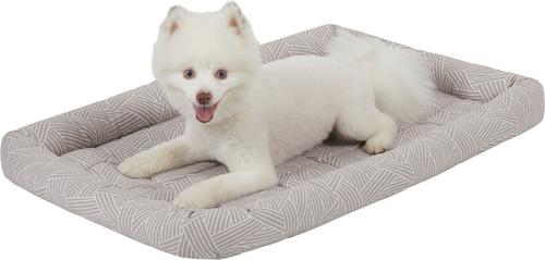 Show full view: Frisco Gray Basket Weave Dog Crate Mat, 30-in slide 4 of 8