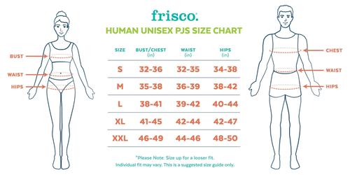 Show full view: Frisco Gray Fair Isle Polar Fleece Unisex Adult Pajama Pants, Small slide 2 of 5