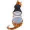 Show in main carousel: Frisco Gray Striped Dog & Cat Hoodie, Gray Stripe, Small slide 3 of 8