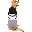 Show in main carousel: Frisco Gray Striped Dog & Cat Hoodie, Gray Stripe, XXX-Large slide 1 of 7