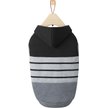 Show in main carousel: Frisco Gray Striped Dog & Cat Hoodie, Gray Stripe, XXX-Large slide 3 of 7