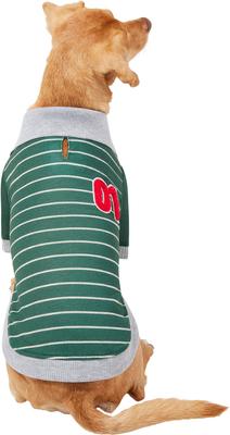 Show full view: Frisco Green Rugby Dog & Cat Polo Shirt, Large slide 4 of 10