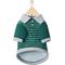 Show in main carousel: Frisco Green Rugby Dog & Cat Polo Shirt, Large slide 6 of 10