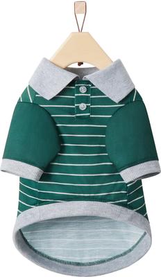 Show full view: Frisco Green Rugby Dog & Cat Polo Shirt, Large slide 6 of 10