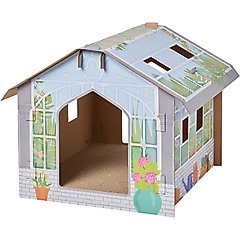 Frisco Greenhouse Cardboard Cat House