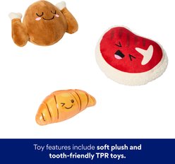 Frisco Grocery Bag Barket Variety Pack Dog Toy, Medium, 7 count slide 2 of 8