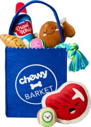 Frisco Grocery Bag Barket Variety Pack Dog Toy, Medium, 7 count