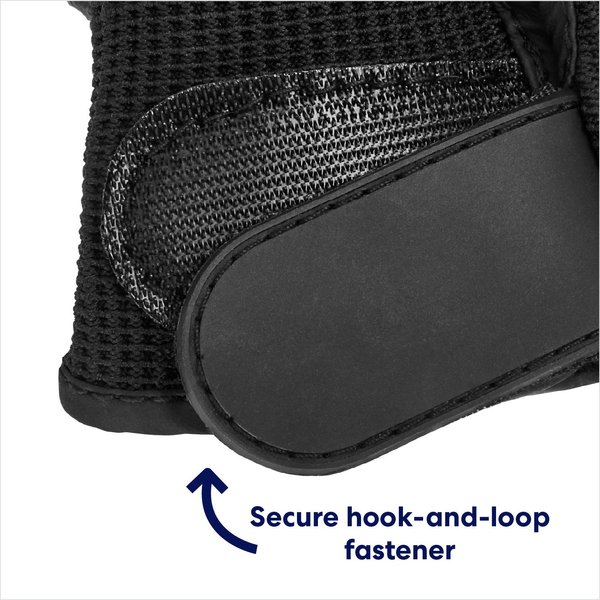 Show full view: Frisco Grooming Glove, Black, Medium/Large slide 3 of 9
