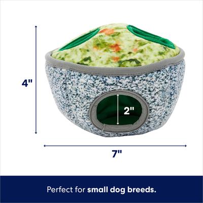 Show full view: Frisco Guacamole Hide & Seek Puzzle Plush Squeaky Dog Toy, Small slide 3 of 8