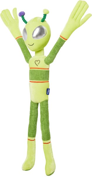 Frisco Halloween Alien Wagazoo Plush Squeaky Dog Toy, Extra Long