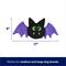 Show in main carousel: Frisco Halloween Bat Round Plush Squeaky Dog Toy, Medium/Large slide 2 of 7