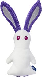 Frisco Halloween Bunny Ghost Plush Squeaky Dog Toy, Medium/Large