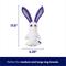 Show in main carousel: Frisco Halloween Bunny Ghost Plush Squeaky Dog Toy, Medium/Large slide 2 of 7