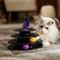 Show in main carousel: Frisco Halloween Cat Tracks Cat Toy, Bat & Eyeball with Feathers & Catnip slide 3 of 5