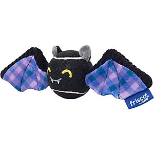 Frisco Halloween Fetch Squeaky Tennis Ball Dog Toy, Bat, Large, 1 count