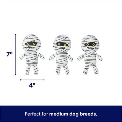 Show full view: Frisco Halloween Mummy & Coffin Hide & Seek Puzzle Plush Squeaky Dog Toy, Medium slide 4 of 9