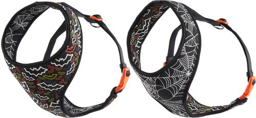 Show full view: Frisco Halloween Over-The-Head Reversible Bat Wing Vest Harness, Medium slide 4 of 9