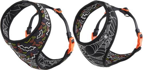 Show full view: Frisco Halloween Over-The-Head Reversible Bat Wing Vest Harness, Small slide 4 of 9