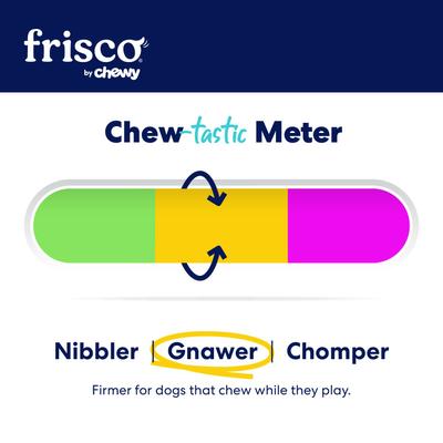 Show full view: Frisco Halloween Pumpkin Rubber Treat Dispenser Dog Toy, Medium/Large slide 5 of 9