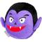 Show in main carousel: Frisco Halloween Vampire Round Plush Squeaky Dog Toy, Medium slide 1 of 7