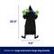 Show in main carousel: Frisco Halloween Witch Flat Plush Squeaky Dog Toy, Large/X-Large slide 3 of 8
