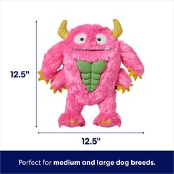 Frisco Halloween Zany Monster Muscle Plush Squeaky Dog Toy, Medium/Large slide 2 of 5