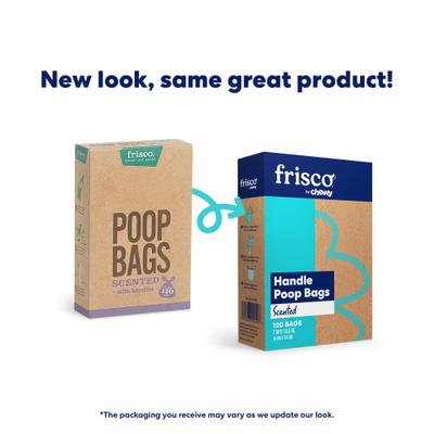 Show full view: Frisco Handle Dog Poop Bag, 240 count, Scented slide 2 of 7