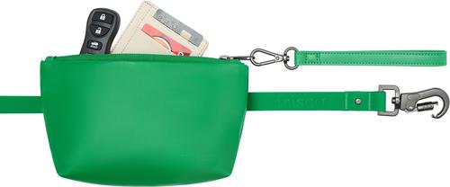 Show full view: Frisco Hands Free Dog Leash with Removable Phone Pouch, Green, X-Small/Small slide 2 of 10