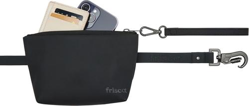 Show full view: Frisco Hands Free Dog Leash with Removable Pouch, Black, X-Small/Small slide 2 of 10