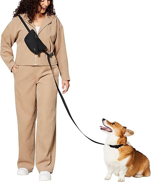 Frisco Hands Free Dog Leash with Removable Phone Pouch