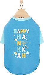 Frisco Happy Hanukkah Dog & Cat T-shirt, XXX-Large