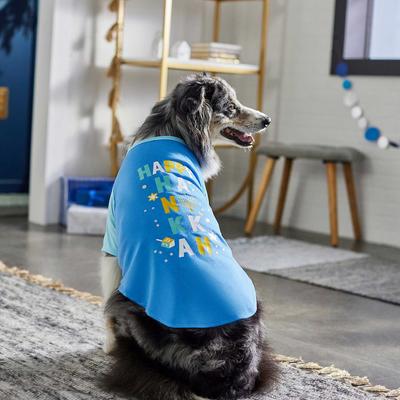 Show full view: Frisco Happy Hanukkah Dog & Cat T-shirt, XXX-Large slide 5 of 7