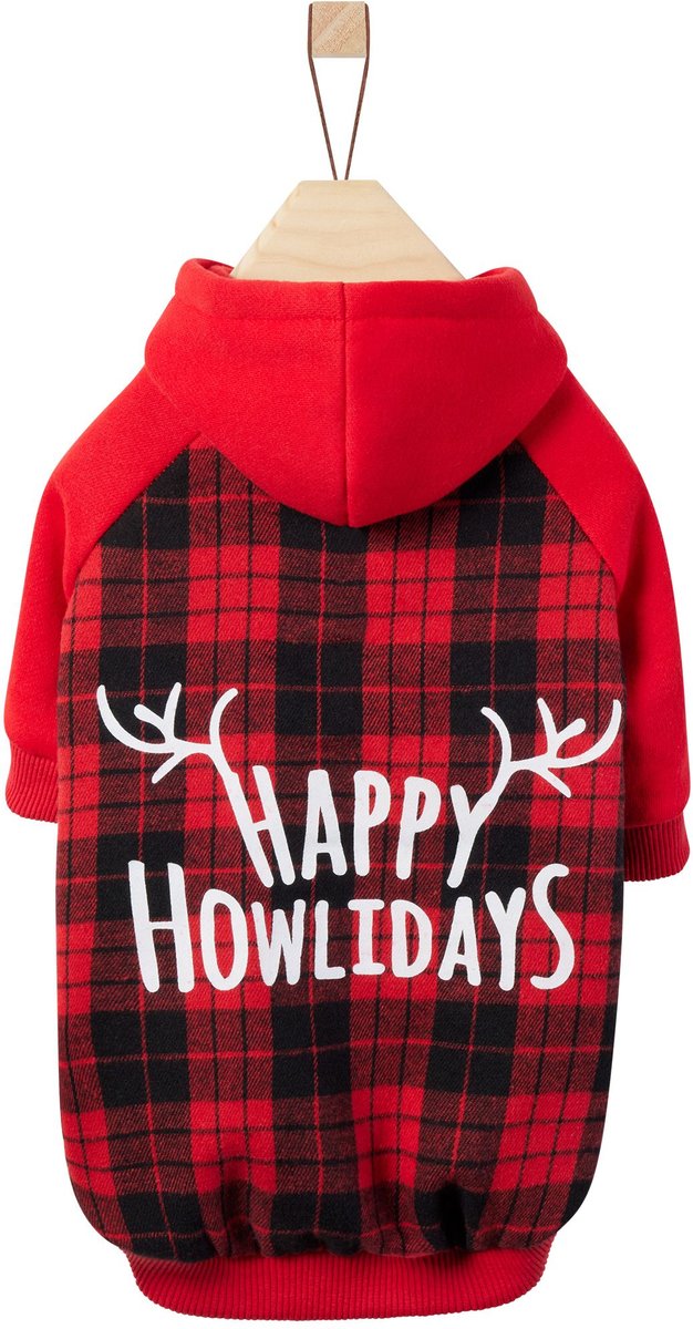 Frisco Happy Holidays Dog & Cat Hoodie