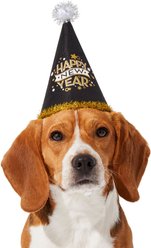 Frisco Happy New Year Dog & Cat Hat, Medium/Large
