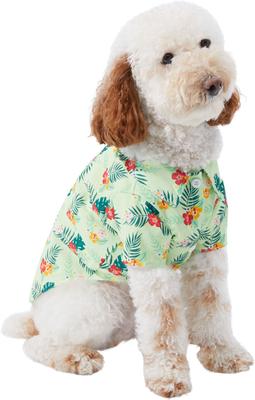 Show full view: Frisco Hawaiian Floral Camp Dog & Cat Shirt, X-Large slide 4 of 11