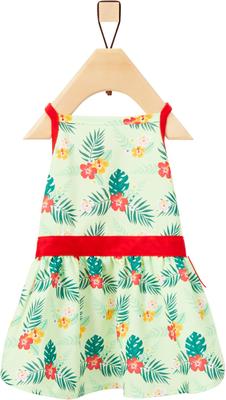 Show full view: Frisco Hawaiian Floral Dog & Cat Dress, X-Small slide 4 of 8