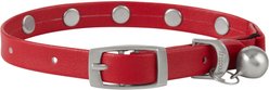 Frisco Heart Design Cat Collar, Red, 8 to 12-in neck, 3/8-in wide slide 2 of 4