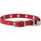 Show in main carousel: Frisco Heart Design Cat Collar, Red, 8 to 12-in neck, 3/8-in wide slide 2 of 6
