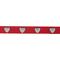Show in main carousel: Frisco Heart Design Cat Collar, Red, 8 to 12-in neck, 3/8-in wide slide 3 of 6