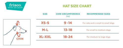 Show full view: Frisco Heart Ears Dog & Cat Knitted Hat, X-Large/XX-Large slide 2 of 7