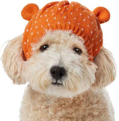 Show full view: Frisco Heart Ears Dog & Cat Knitted Hat, X-Large/XX-Large slide 3 of 7